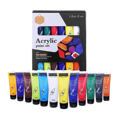 Keep Smiling Acrylic Paint Set 30ml Set of 12