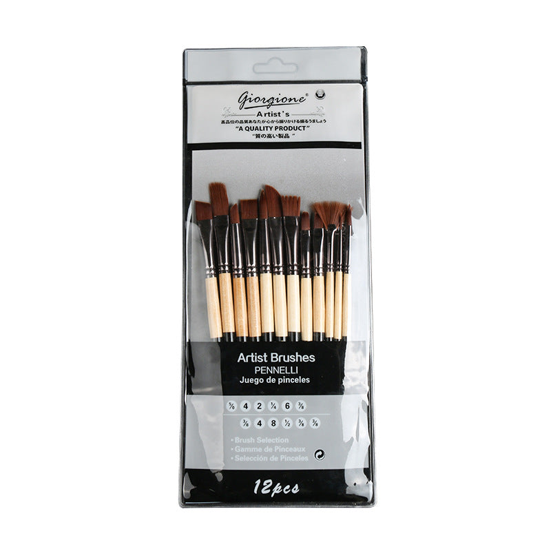 Giorgione Artist's Brush Set Pack 12