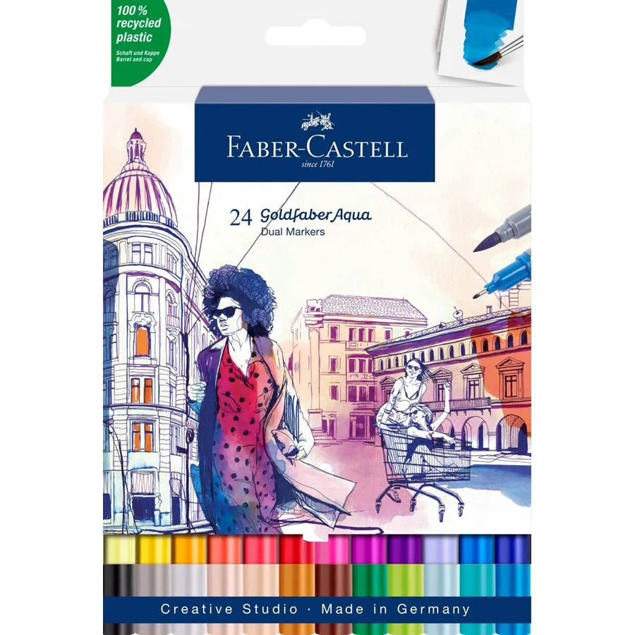 Faber Castell Goldfaber Aqua Dual Marker