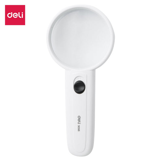 Deli Magnifier 60mm With LED 9098