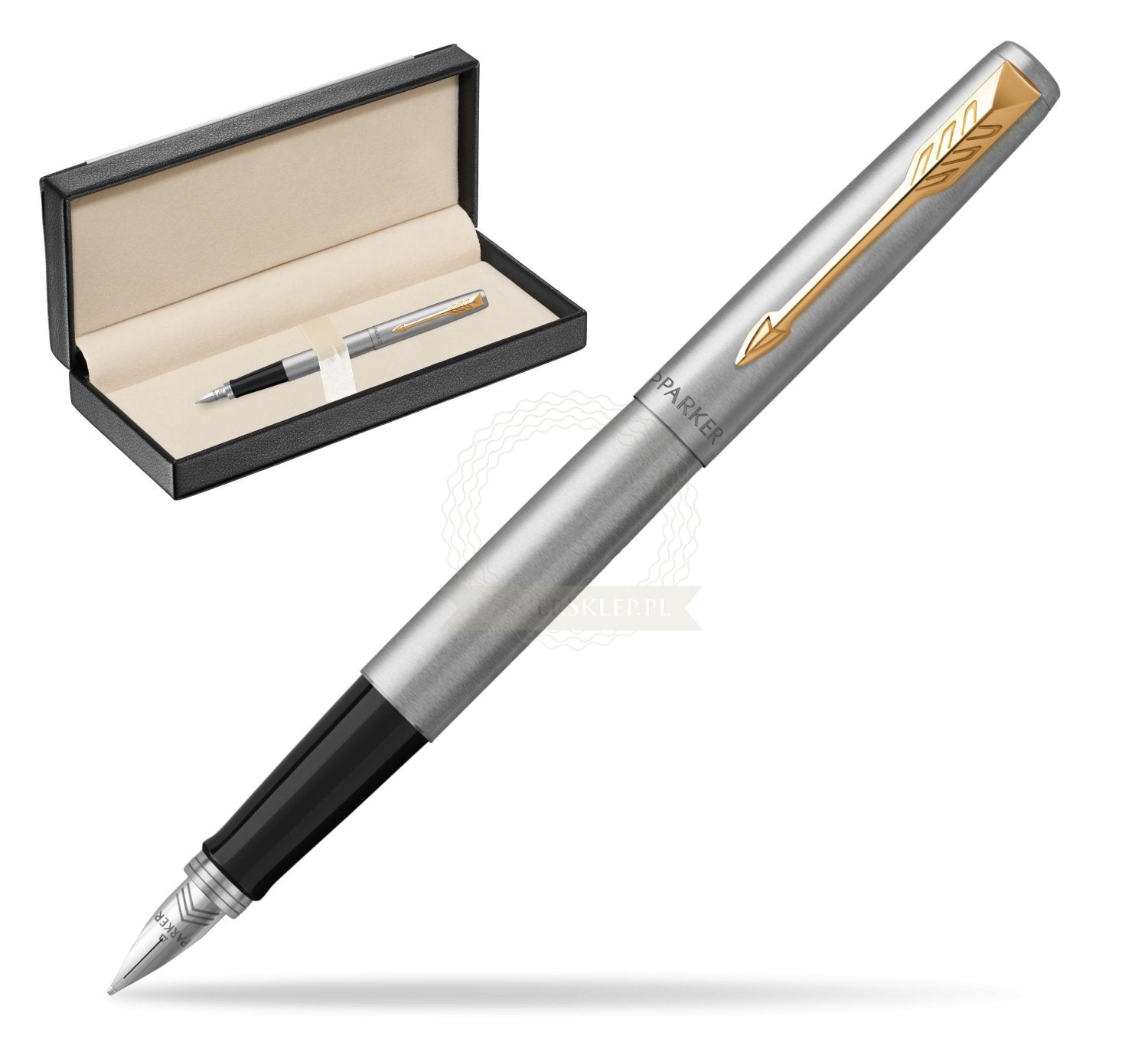 Parker Jotter Fountain Pen Stainless Steel GT (Core Series)