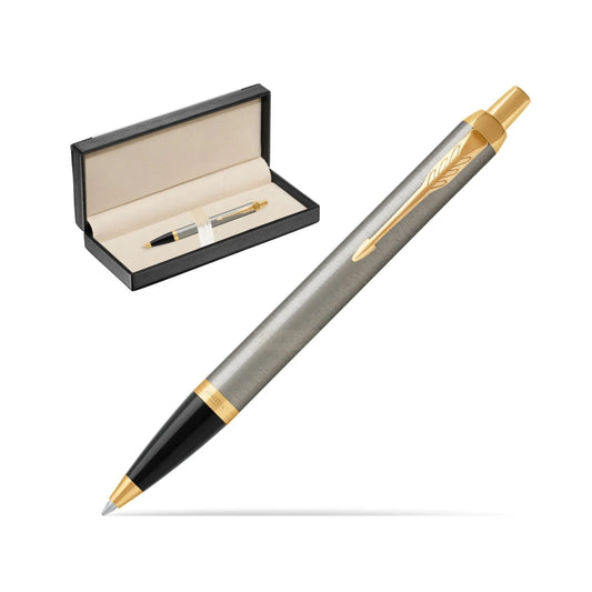 Parker Jotter Brushed Metal Ballpoint Pen GT (Core Series)