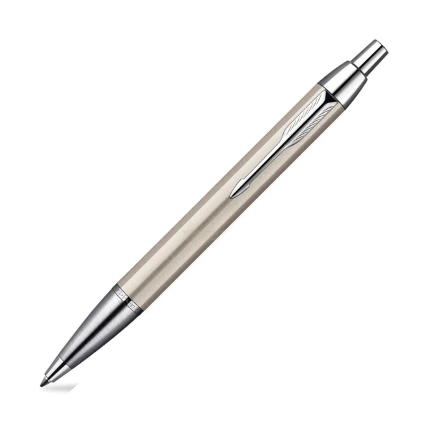 Parker Ballpoint Pen Brushed Metal Silver CT (Standard Series)