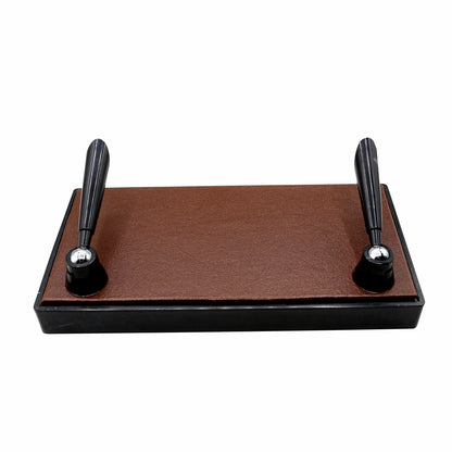 Senator Rexine Leather Desk Organizer 7pcs Set #20(Brown)