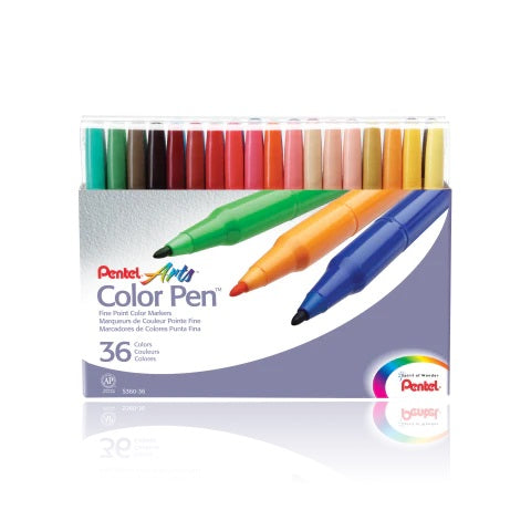 Pentel Arts Color Pen Marker Set