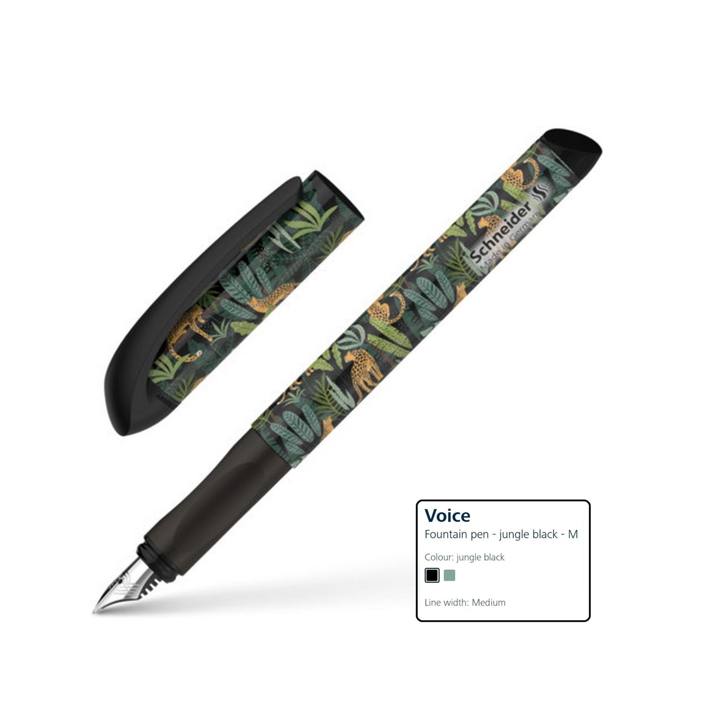 Schneider Fuller Voice Jungle Fountain Pen 1pc