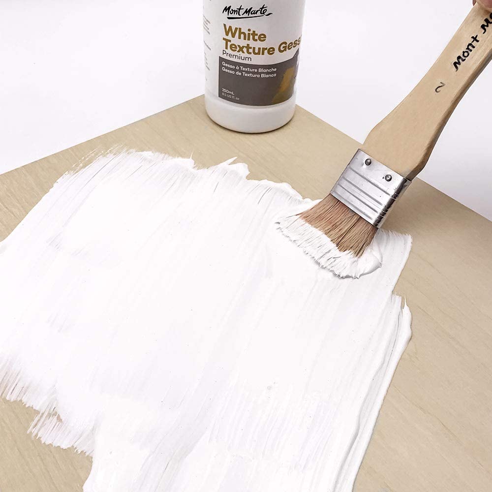 Mont Marte White Texture Gesso Premium 250ml