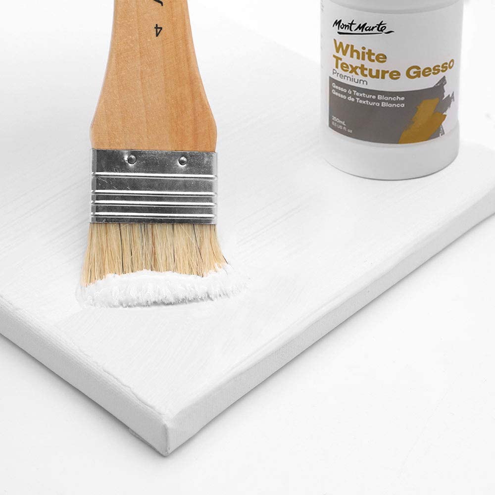 Mont Marte White Texture Gesso Premium 250ml