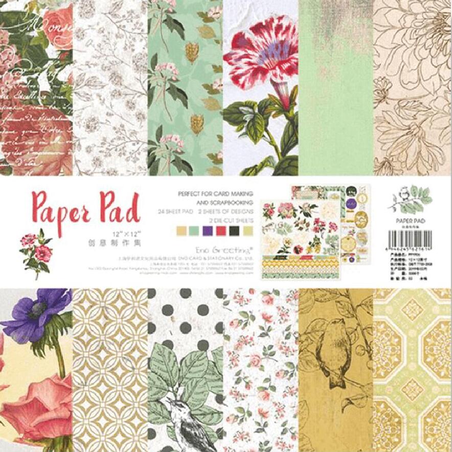 Design Paper Pack Scrapbook Pattern Paper