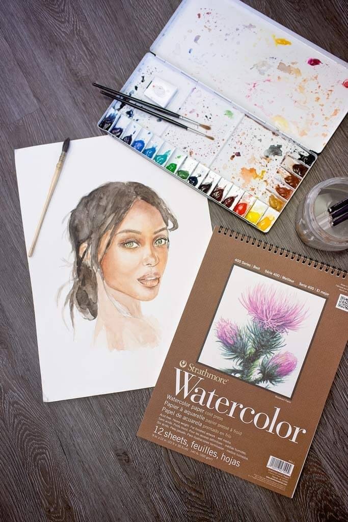 Strathmore Series 400 Watercolor Pad 300 gsm