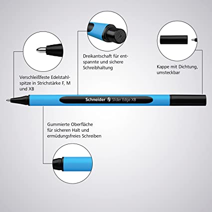 Schneider Slider Edge XB Ballpoint Pen (1pc)