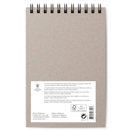 Winsor & Newton Light Grain Sketching Pad 110gsm 50 Sheets