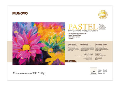 Mungyo Professional Pastel Paper Pad White