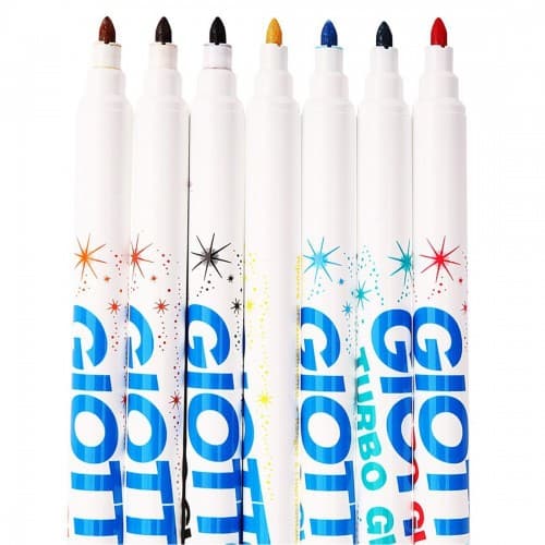 FILA Giotto Turbo Glitter Marker 8 Pcs Set