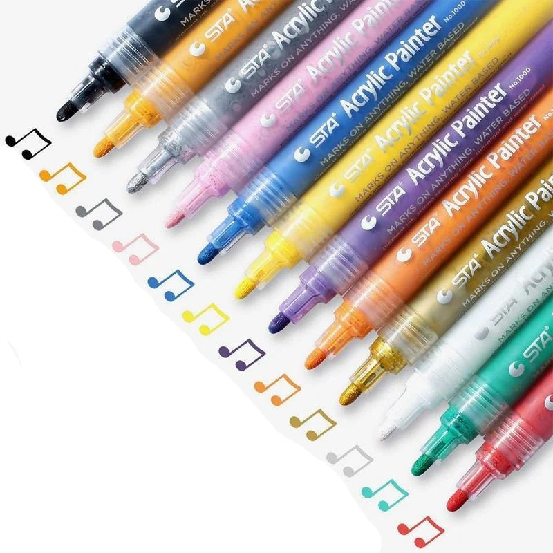 STA Acrylic Paint Markers