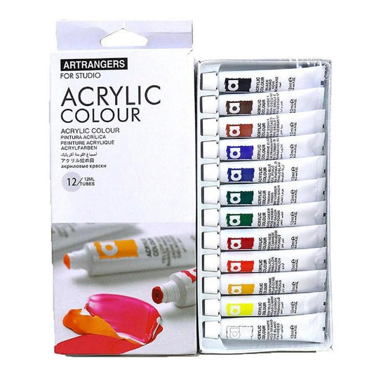 Art Rangers Acrylic Paints Set of 12 12ml