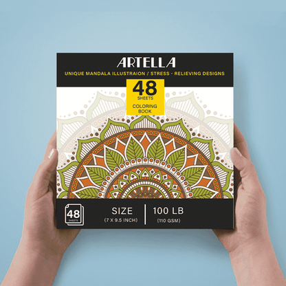 Artella Mandala Art Coloring Book