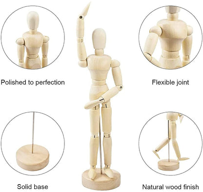 Artist Wooden Male Manikin