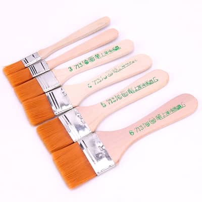 Nylon Paint Brushes for Base Making Single Piece