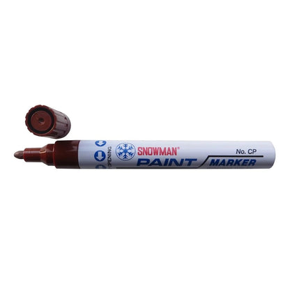 Snowman Paint Marker Round Tip Single Piece