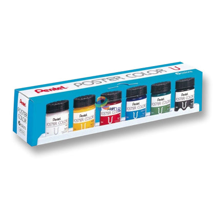 Pentel Poster Color 30ml Set of 6