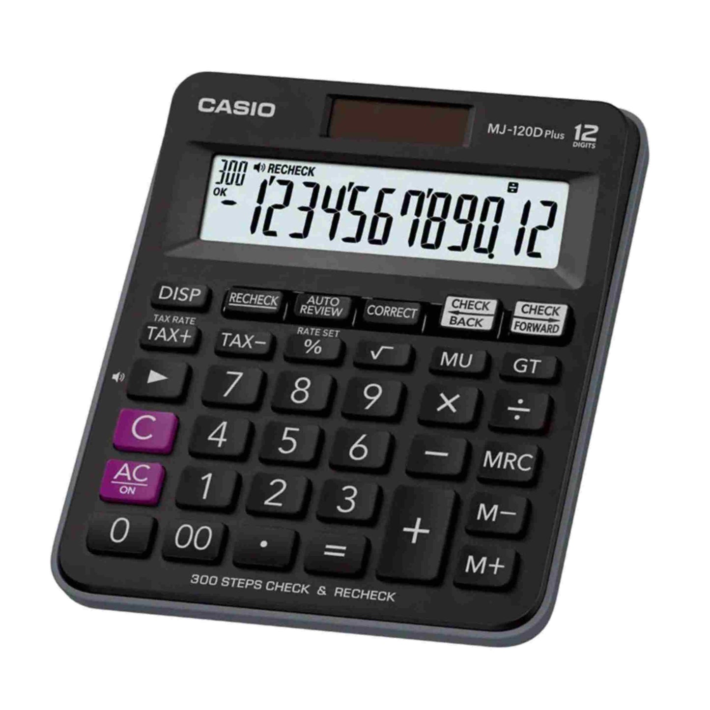 Casio Original Check and Correct Desktop Calculator MJ-120D Plus