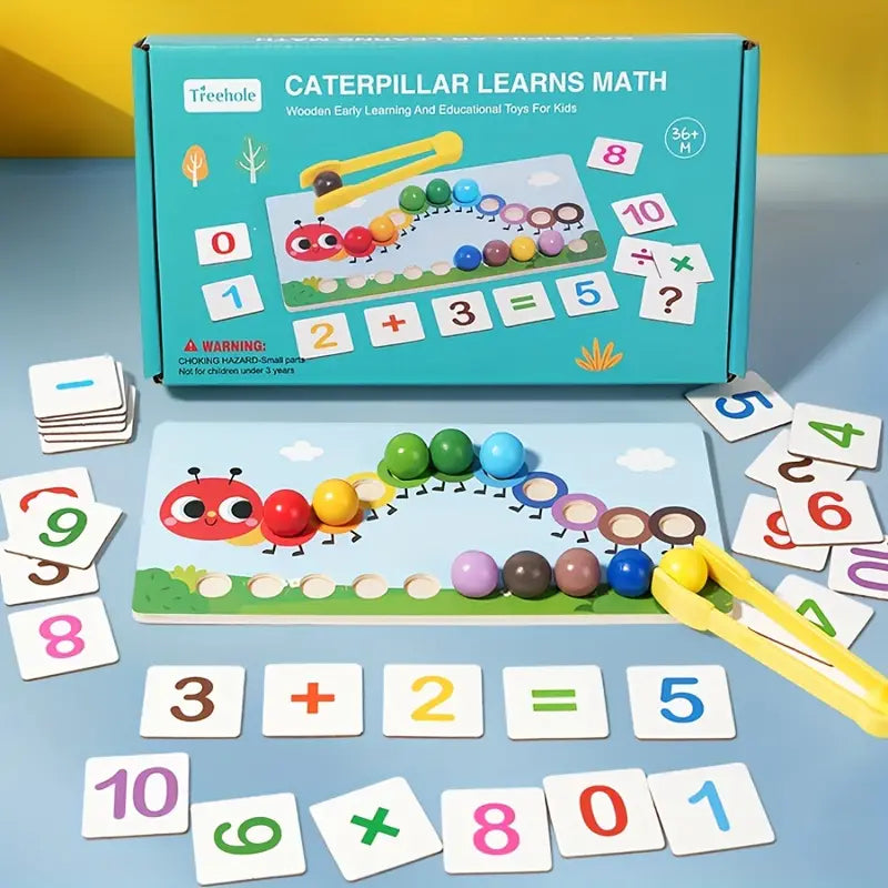 Caterpillar Science Math Early Educational Puzzle