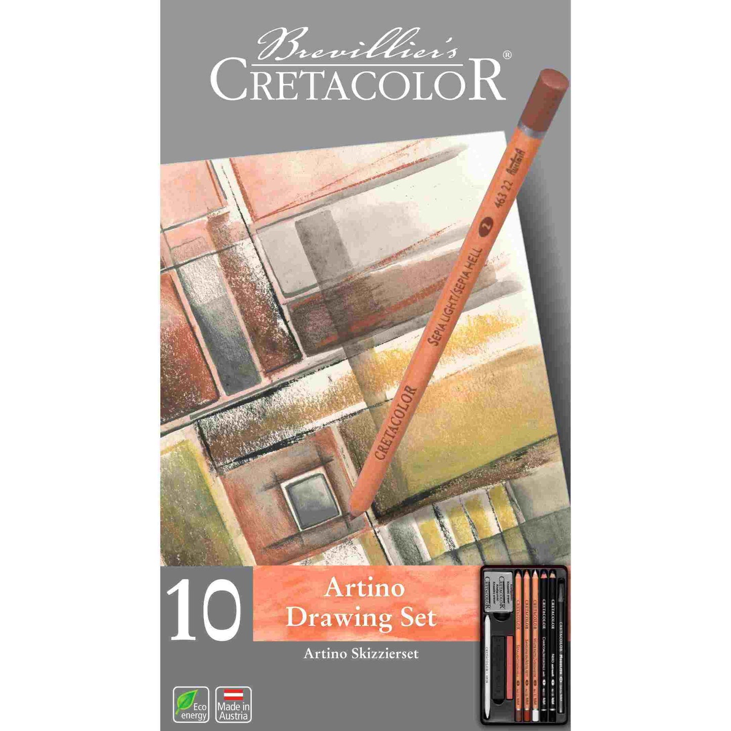 Cretacolor Artino Drawing Set of 10