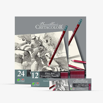 Cretacolor Fine Art Graphite Pencils Set