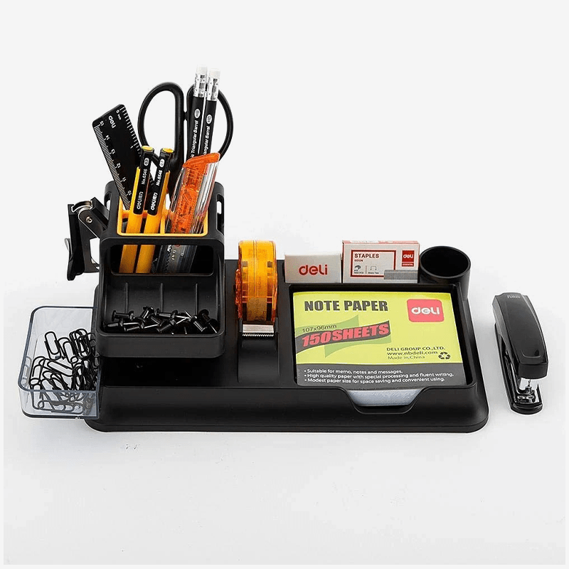 Deli Stationery Desk Organizer With 7 Compartments E38252A