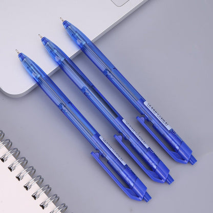 DELI EQ02130 RETRACTABLE SMOOTH BALLPOINT PEN 0.7MM