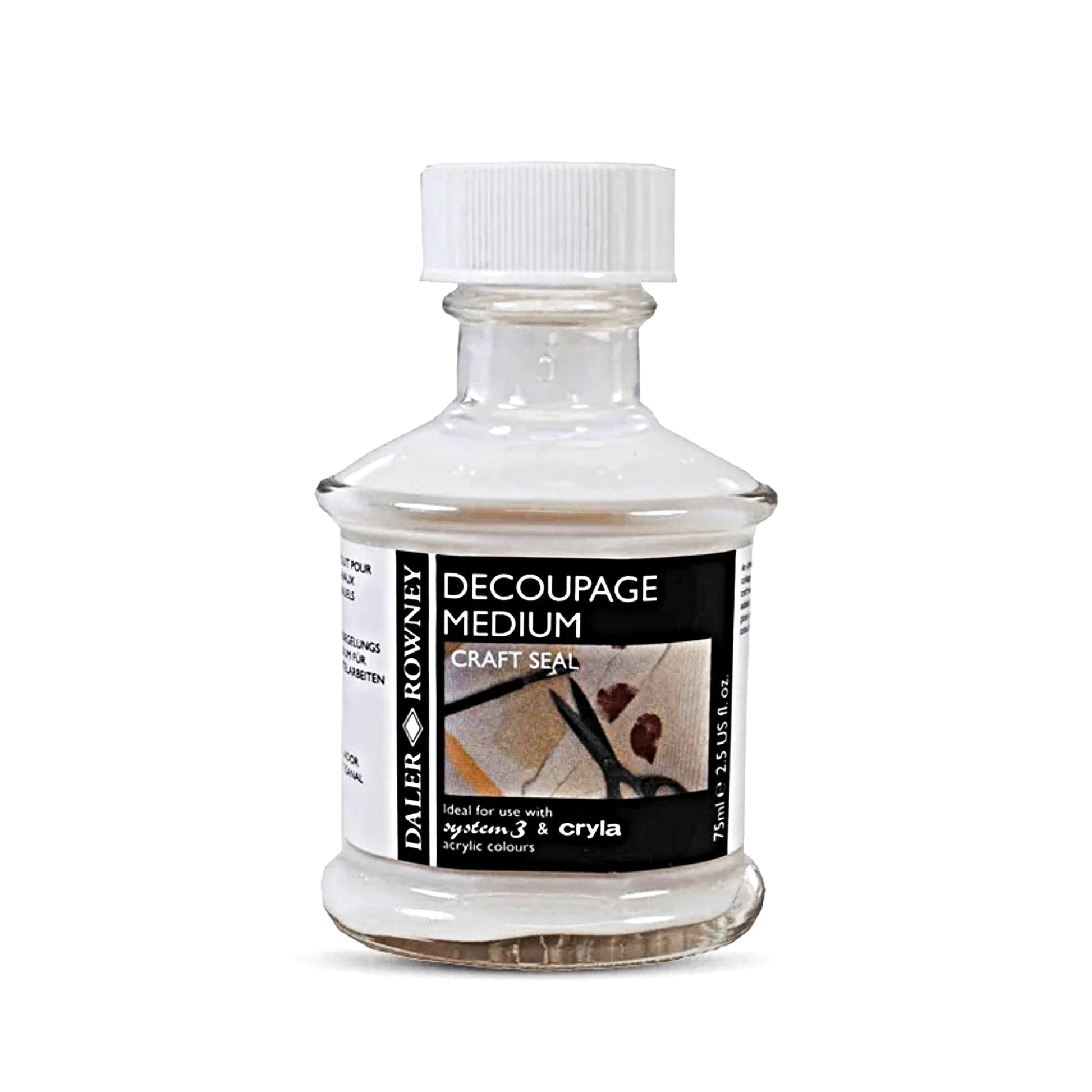 Daler Rowney Acrylic Medium Decoupage Painting 75ml