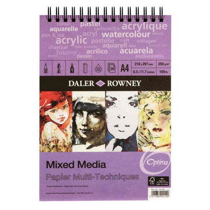 Daler Rowney Mixed Media Spiral Pad