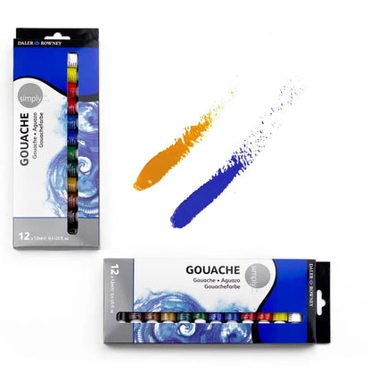 Daler Rowney Simply Gouache Tubes Set