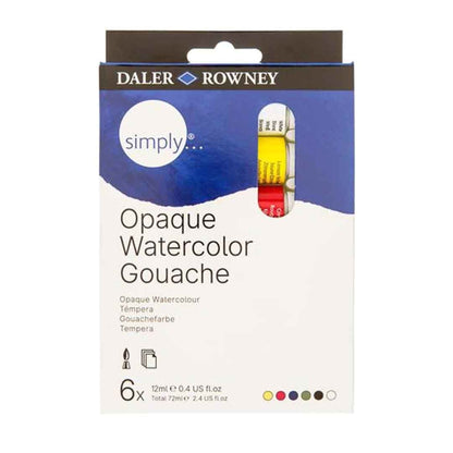 Daler Rowney Simply Gouache Tubes Set