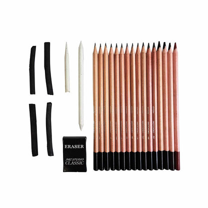 Daler Rowney Simply Sketching Kit 40Pcs