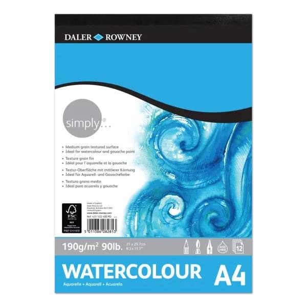 Daler Rowney Simply Watercolor Pad