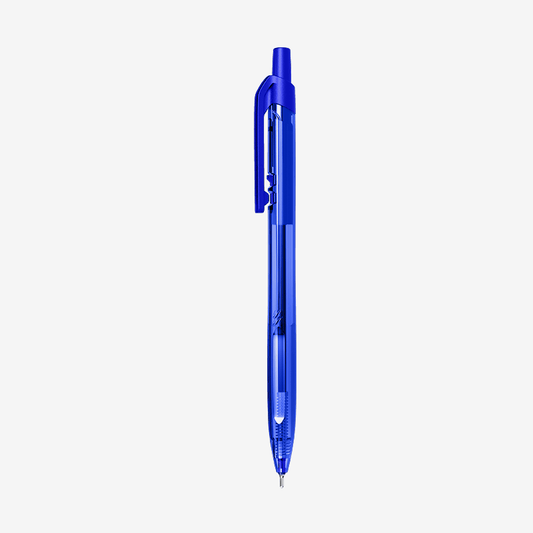 DELI EQ02130 RETRACTABLE SMOOTH BALLPOINT PEN 0.7MM