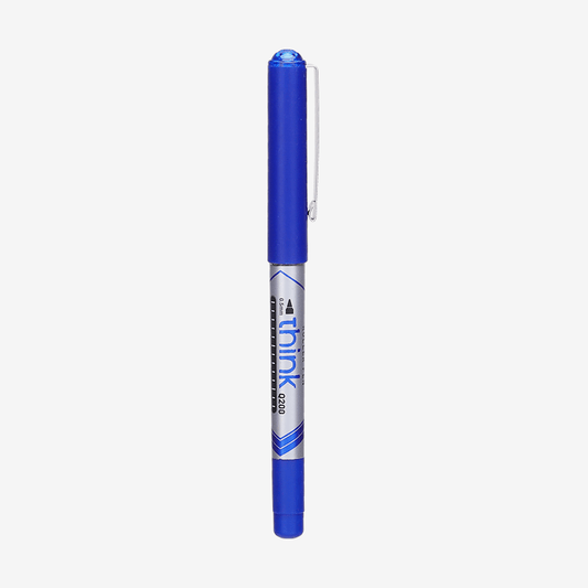 Deli Roller Pen EQ20030 0.5MM Blue Pack of 12