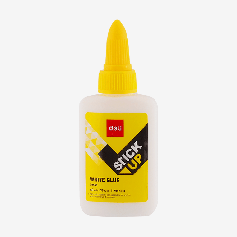 Deli White Glue Single Piece