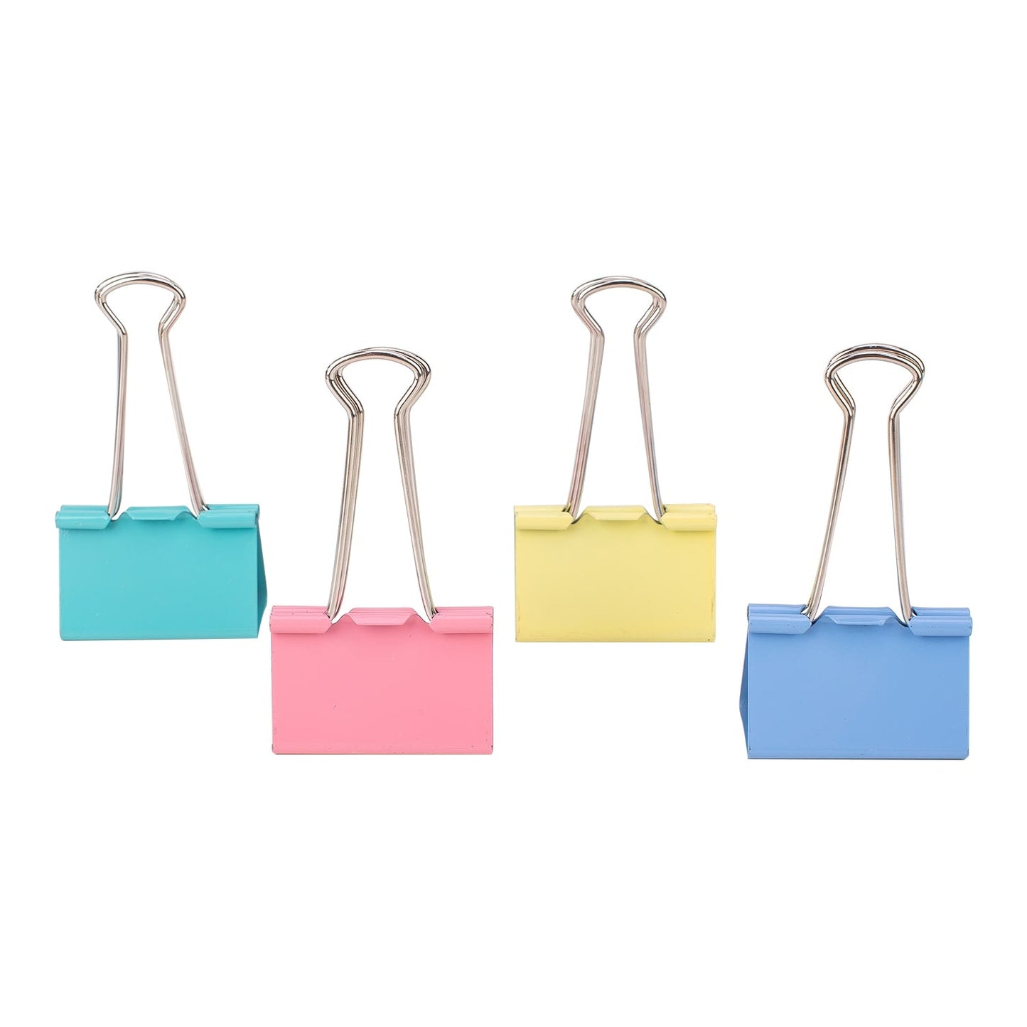 Deli Colorful Binder Clip 51mm E8551A Pack of 12