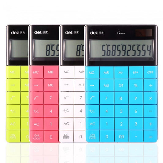 Deli Dual Power Electronic Calculator 1589