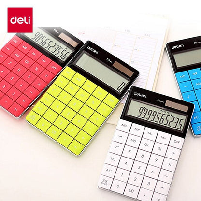 Deli Dual Power Electronic Calculator 1589