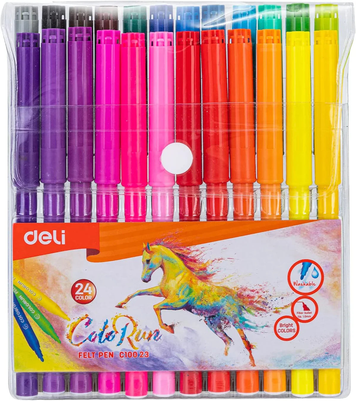 Deli Felt Pen Colors Set