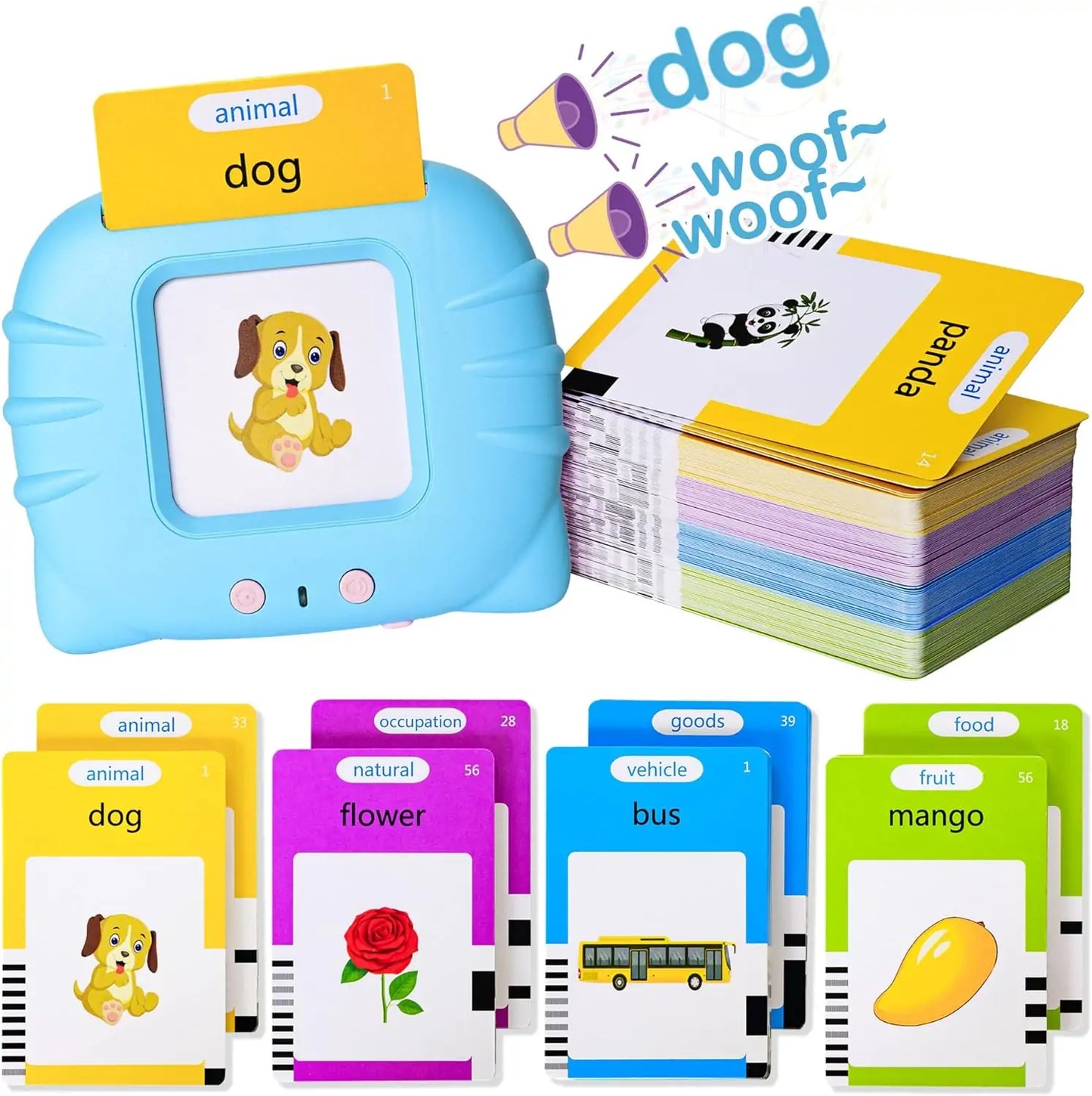 Early Learning Talking Educational Flash Cards