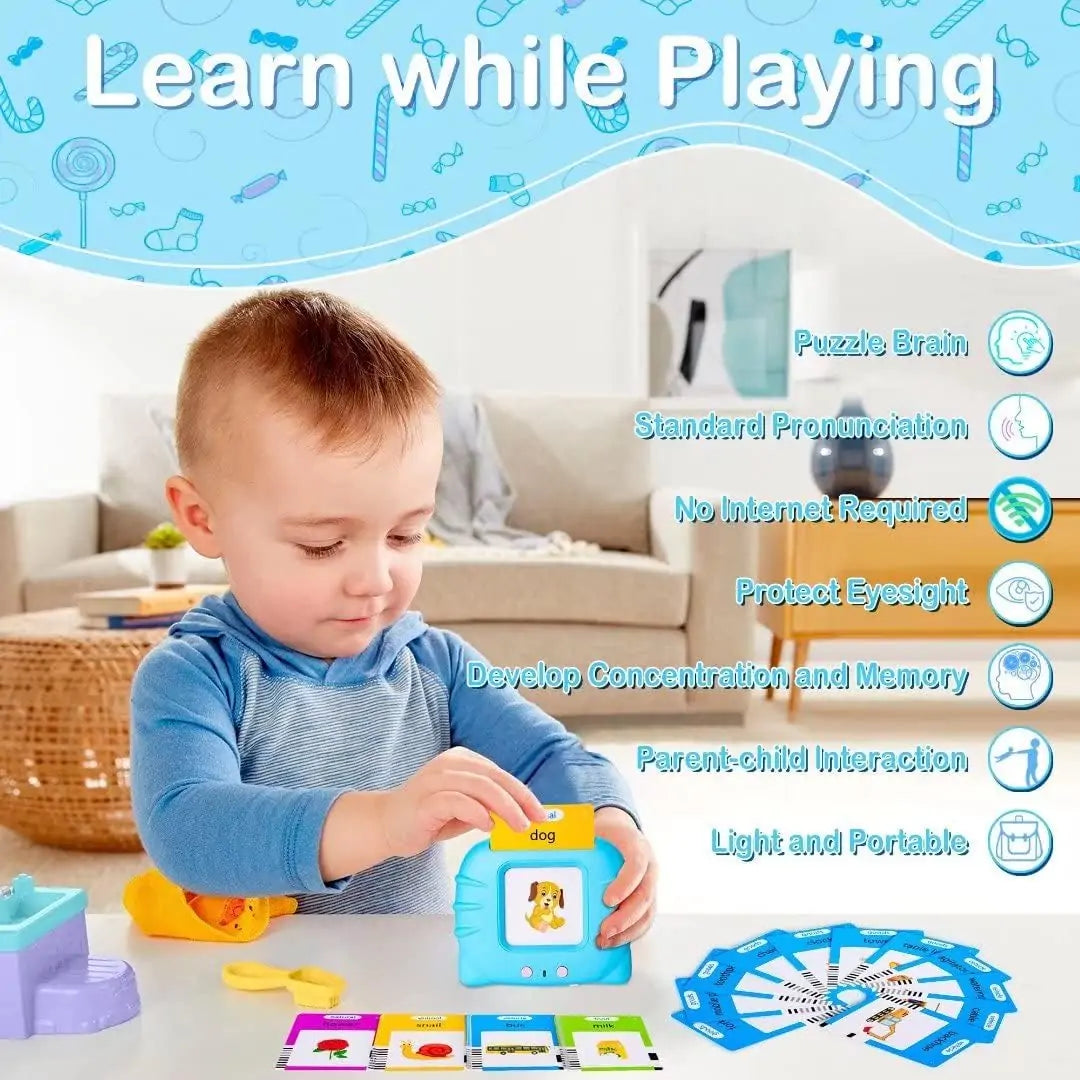 Early Learning Talking Educational Flash Cards