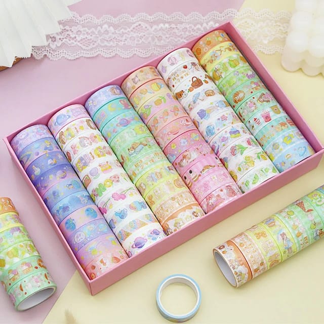 Fantacy Kawai Washi Tapes Set of 60 Style 2