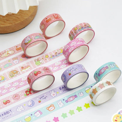 Fantacy Kawai Washi Tapes