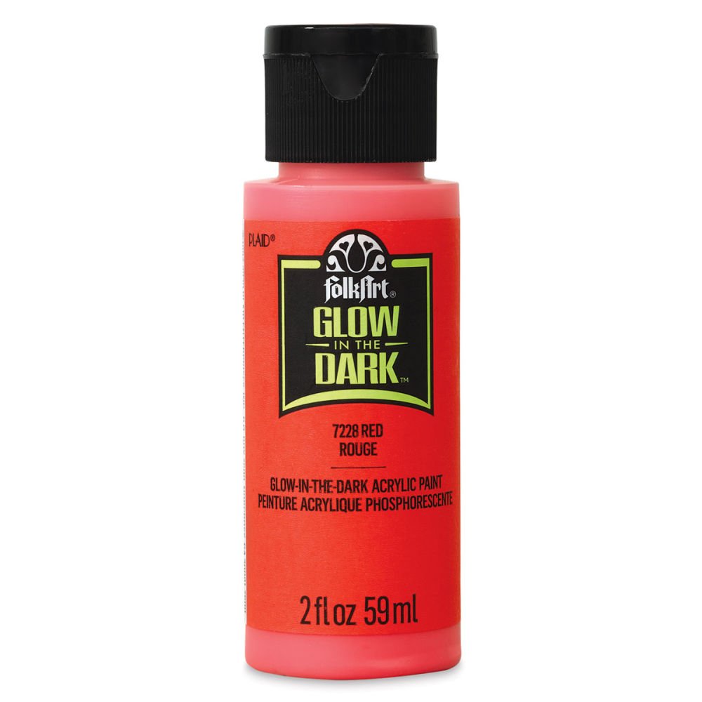 Folk Art Glow In Dark Acrylic Paint 59ml