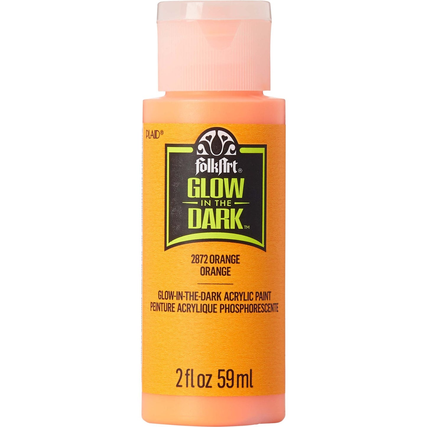 Folk Art Glow In Dark Acrylic Paint 59ml